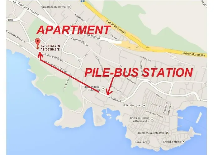 Two-bedrooms With Balcony And Sea View,near Old Town Dubrovnik